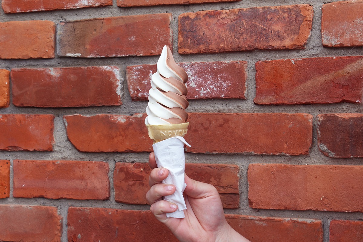 dlish soft serve cone