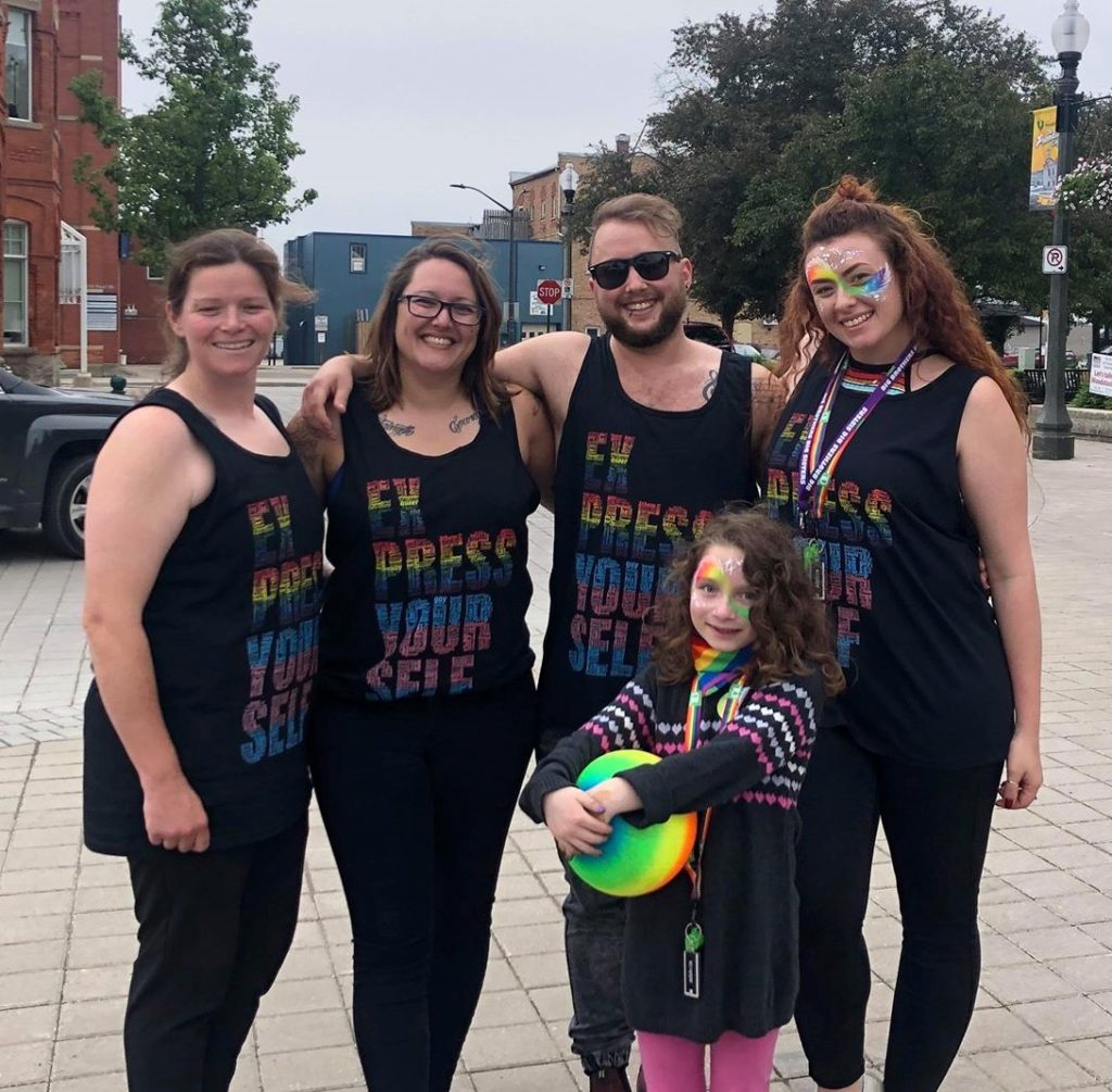 group at pride family day