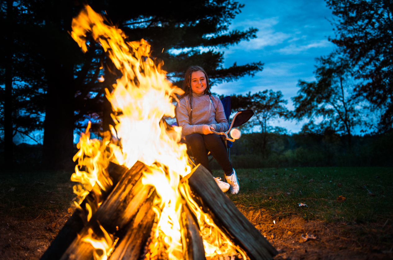 bone fire at pittock conservation area