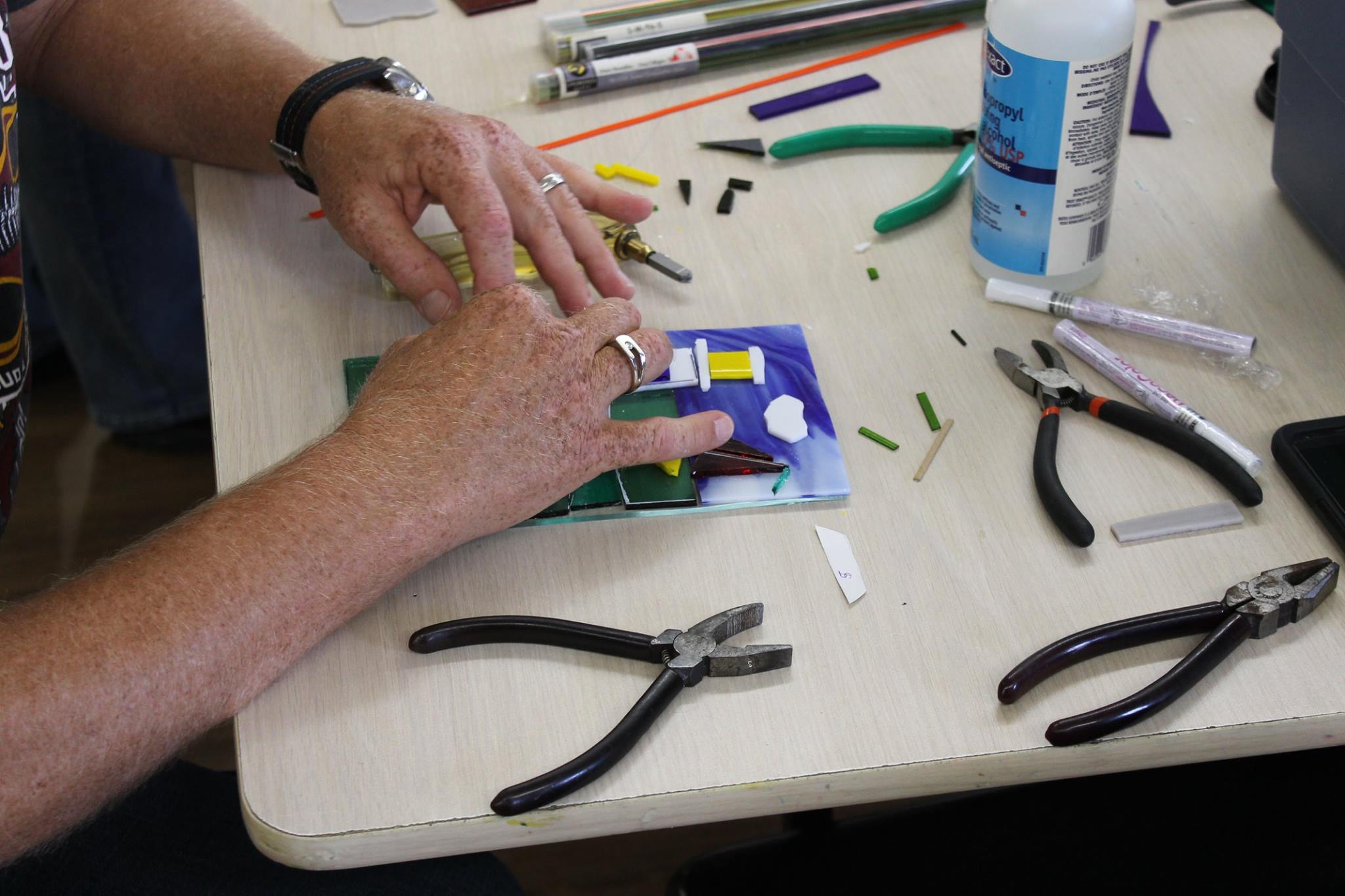 stained glass workshop