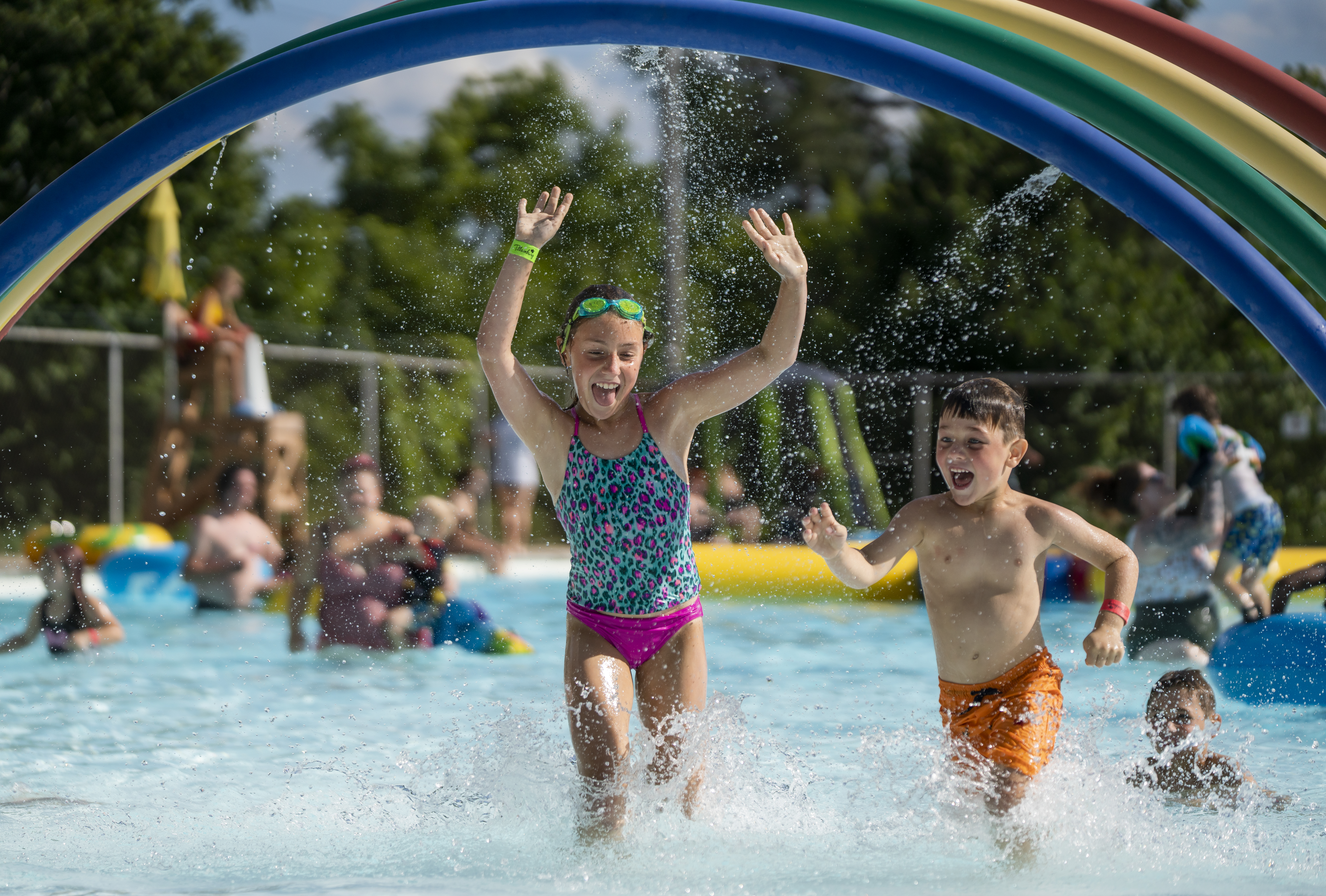 lake lisgar waterpark water feature