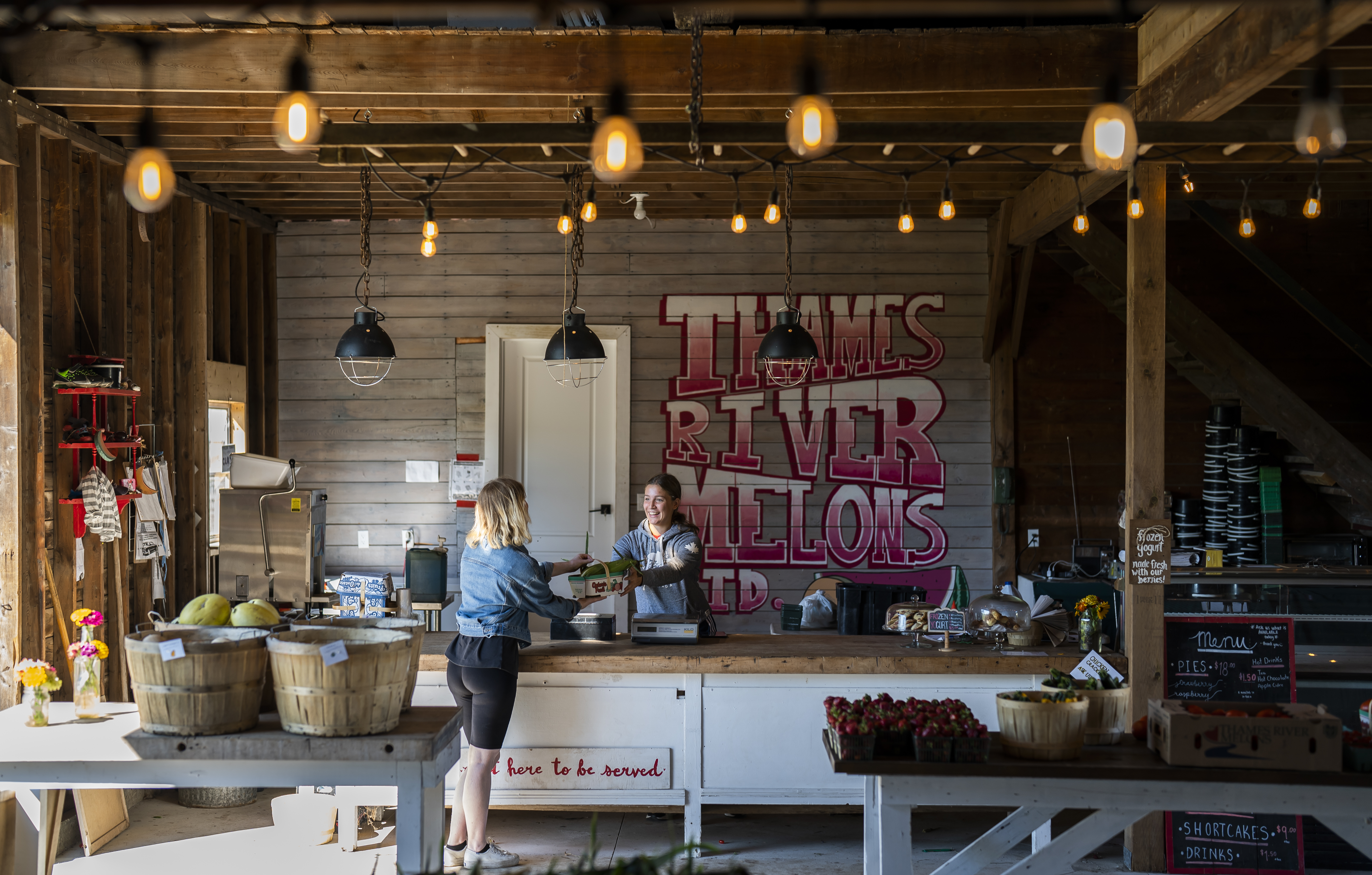 thames river melons market