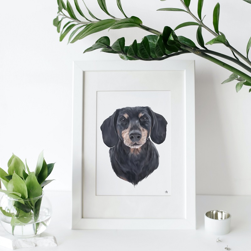 custom pet portrait