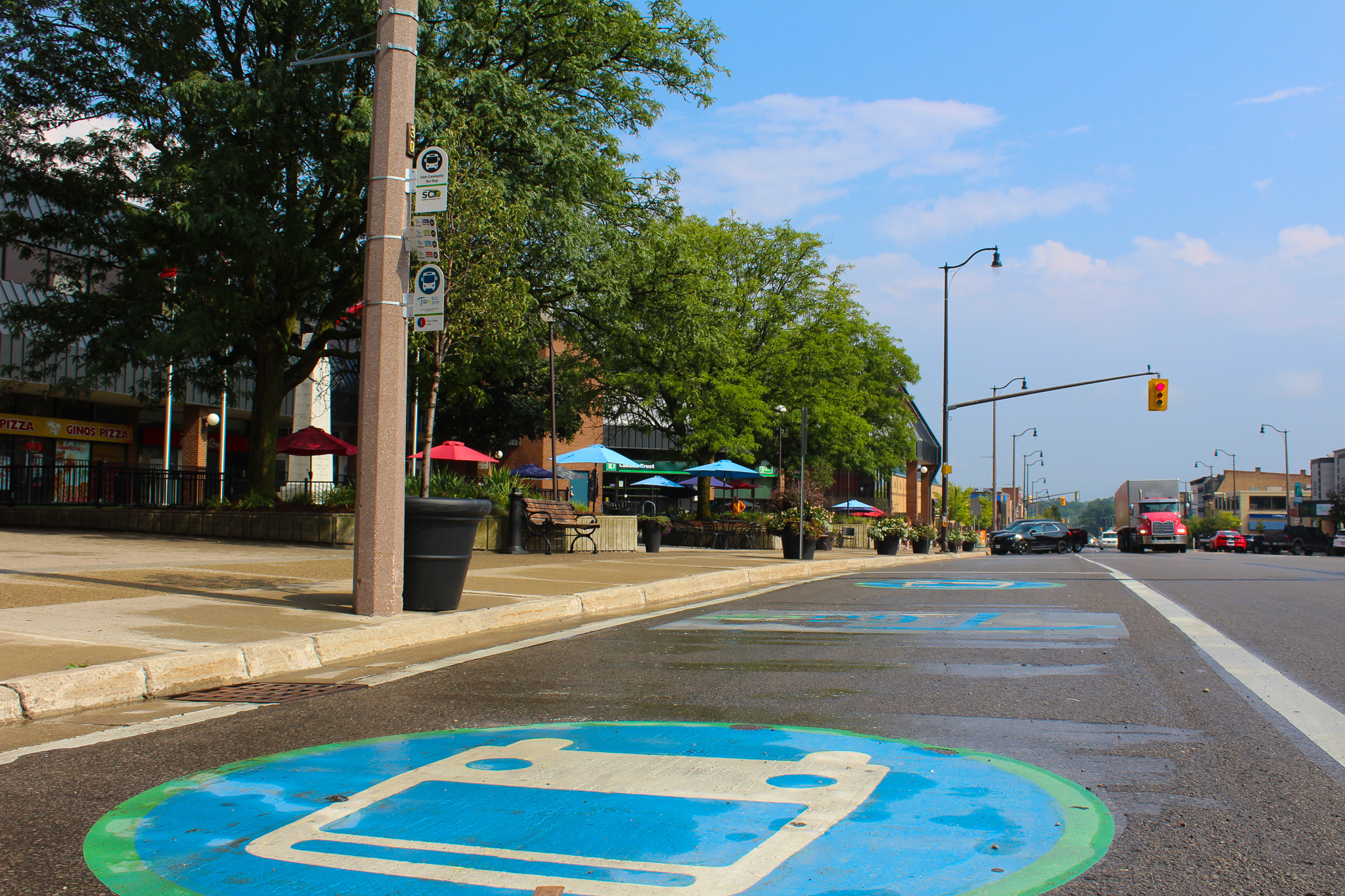 Tillsonburg Town Centre Mall accessible entrance