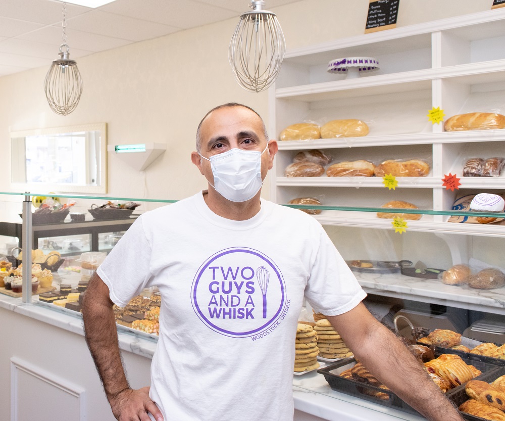 Nabil at Two Guys and a Whisk