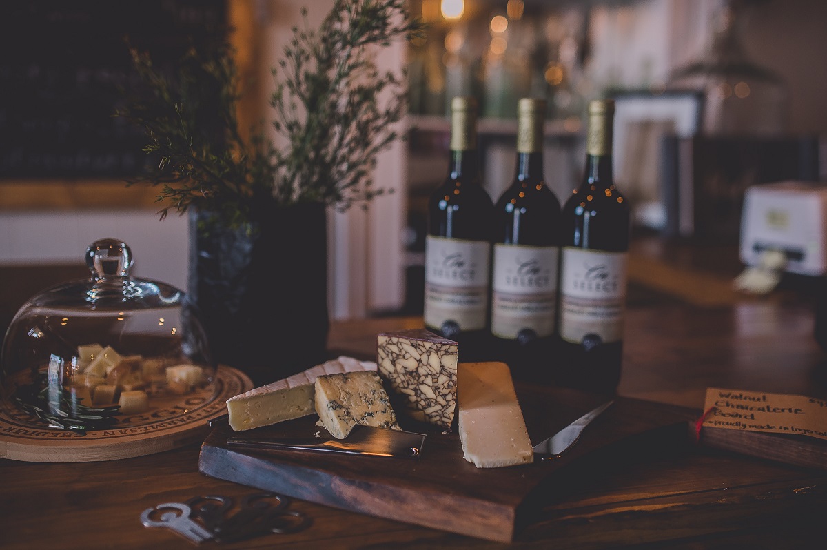 ingersoll wine cellar and cheese shop spread