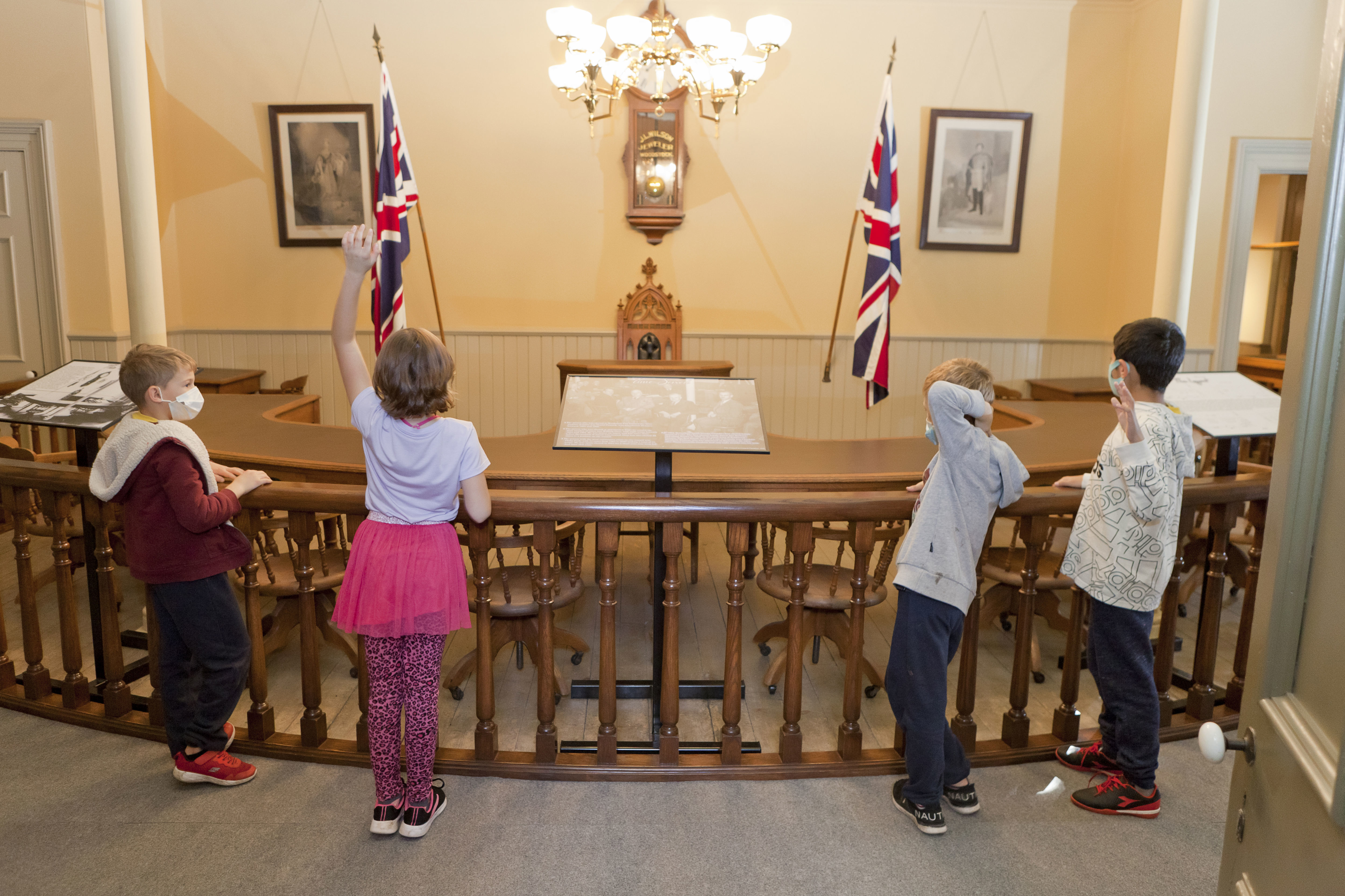 woodstock museum council chambers with kids Trish Custom Concepts