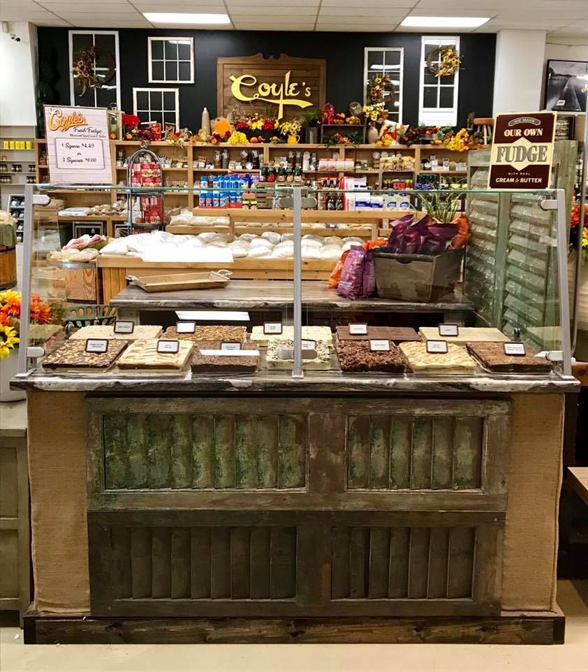 fudge counter at coyles