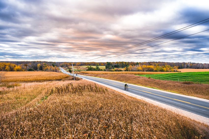 Best Ontario cycling ride along Oxford Century Ride Route