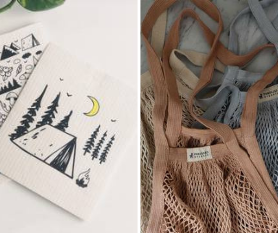 dwell clothes and market totes