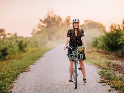 Pedal to Petals: Cycle The Great Trail and pick-your-own flowers