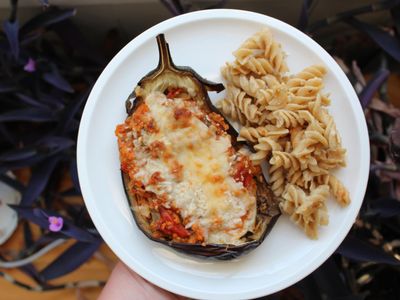 Stuffed Eggplant Parm