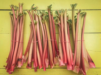 Rhubarb Coffee Cake